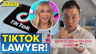 Lawyer goes viral on TikTok for giving legal advice | Today Show Australia