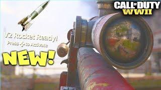 WTF! I DROPPED A V2 ROCKET w/ THE NEW PTRS 41 DLC WEAPON! (COD WW2)