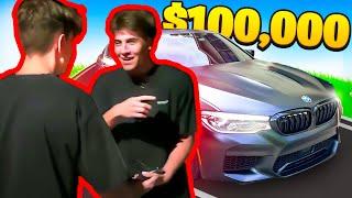 CLIX caught me STEALING his $100,000 CAR 