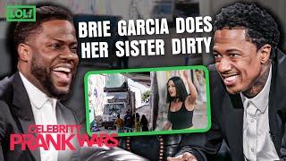 Brie Garcia Does Her Sister Dirty | Celebrity Prank Wars | LOL! Network