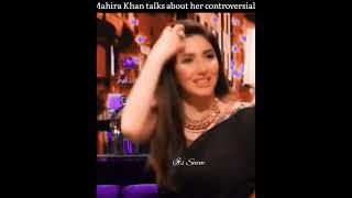 Mahira Khan talking about her controversial pics with Ranbir Kapoor