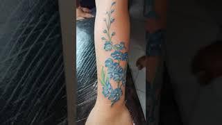 Flower Tattoo /Skinner Sherwin #Skinnertattoo #boholtattooartist #tubigontattooartist #bohol