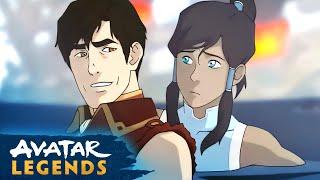 Korra Rescues Iroh  | Full Scene | Avatar