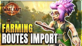 The War Within: Farming Routes Import Strings Guide