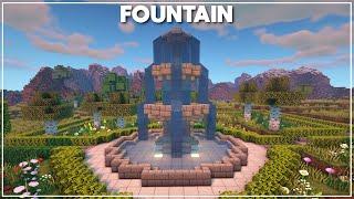 Minecraft: How to Build a Fountain [Tutorial] 2020