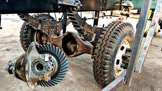 Differential Gearbox Repairing | How to Repair Differential Gearbox |#restoration