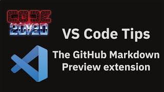 VS Code tips — The Github Markdown Preview extension