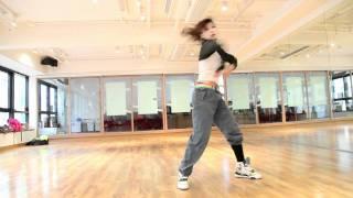 蕊蕊 Yuri chan dance practice  ( usher "little freak")