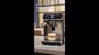 Craft Perfect Cups with Ease with the Philips 4300 Series LatteGo