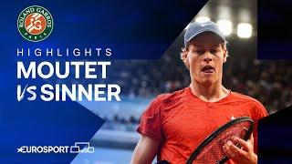 Corentin Moutet vs Jannik Sinner | Round 4 | French Open 2024 Highlights 