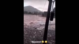 Nevşehir Karacaören köyünden korkutan görüntüler