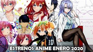 CARTELERA ANIME INVIERNO 2020 [ESTRENOS ANIME ENERO 2020]