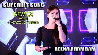 Reena Arambam on Stage || Remix with Shiroi Lily Band