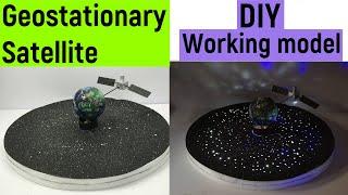 Geostationary satellite working model | Satellite | Science project model | #diyasfunplay | #diy