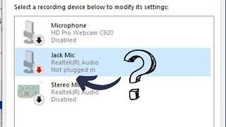 How To Fix Headset (Jack) Mic Showing "Not Plugged In" || iiFry