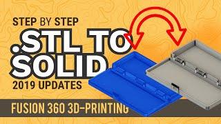 Modify an STL file — Fusion 360 Tutorial