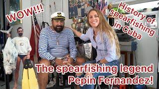 Interviewing The Spearfishing Legend Pepin Fernandez!