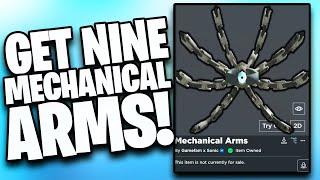 How To Get Nine's Mechanical Arms For FREE In Roblox