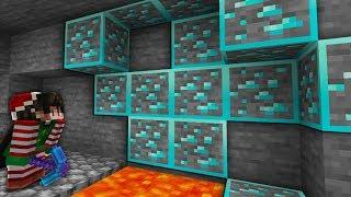 the biggest diamond veins ever found in minecraft...