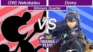 Smash For All - OW| Nekokatsu (Mr. G&W) Vs Domy (Lucina) - Winners Quarter