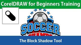 CorelDRAW for Beginners the Block Shadow Tool Tutorial