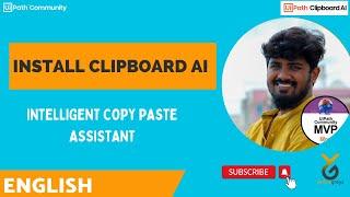 UiPath | Clipboard AI: Your Ultimate Copy-Paste Assistant Installation | English | Yellowgreys