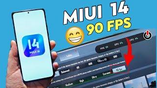 MIUI 14 Launch  90 Fps in Poco X3 Pro  | 90 Fps Poco X3 Pro