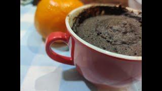EGGLESS CHOCOLATE ORANGE MUG CAKE - CHRISTMAS 2019 - DESSERT - DEEPALI OHRI