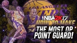 NBA 2K17 BEST PG BUILD & BEST JUMPSHOT + DRIBBLE MOVES