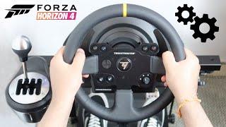 Forza Horizon 4 Steering Wheel Settings for Thrustmaster and Logitech