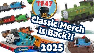 New Motorized Thomas 2025 Redesign! Classic Duck?! Plarail RWS Merch! TF47 News For Adults!