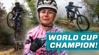 Enduro World Champion Exclusive! | Isabeau Courdurier: LaPierreZIPP