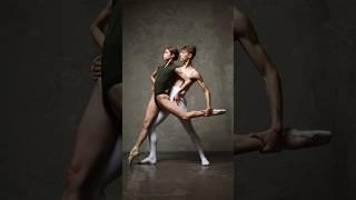  Model poses for photoshoot Ballet. Models Olga and Valera