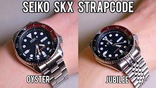 Strapcode J-Louis vs O-Boyer bracelet for Seiko SKX | Should you get the Jubilee or Oyster?