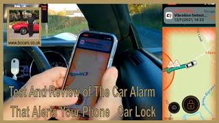 Test And Review of The Car Alarm That Alerts Your Phone   Car Lock