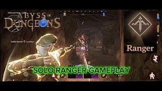 SOLO RANGER GAMEPLAY (HELL MODE)! | Abyss Of Dungeons