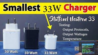 Stuffcool Neutron 33: PD3.0 33W, PPS 33W, QC4+, SFC, AFC Charger 