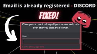 Discord "Email is Already Registered" - (Error FIXED) - 2021