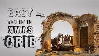 REALISTIC CHRISTMAS CRIB | TUTORIAL | TIMELAPSE