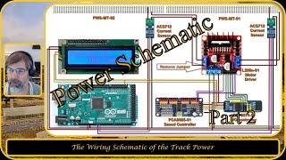 Power Schematic for the MainTrack  #nscale #modeltrains