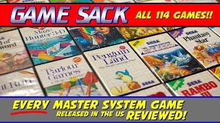 Every Sega Master System Game Released in the US REVIEWED!