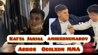 Katta Janjal Qoqonlik Abbos! Humoyun Tohtamurodov  Odilxon MMA ni Urib Tashladi #amirxonumarov1