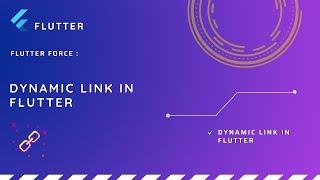 Dynamic links in flutter | Flutter Advance