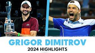 Grigor Dimitrov's Exceptional Highlights From 2024