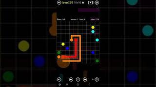 How To Solve Flow Free Extreme Pack Level 29 10x10 Harder Board Walk Through Solution Walkthrough