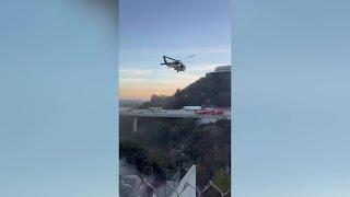 Girl airlifted out of Devil's Gate Dam in Pasadena