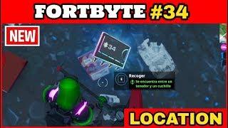 LOCALIZACIÓN | FORTBYTE #34 SE ENCUENTRA ENTRE UN TENEDOR Y UN CUCHILLO | FORTNITE