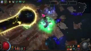 Path of Exile - Slave Drivers vs Shaper | Shaper at 100% in 3rd phase | Big DPS Summoner