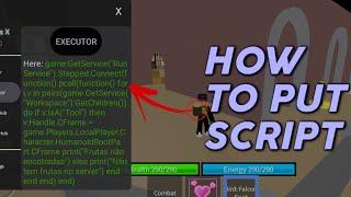 HOW TO PUT A SCRIPT IN ARCEUS X TUTORIAL