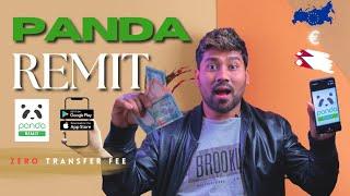 How to transfer money from Europe to Nepal by using PANDA REMIT | 0% FEES | BEST RATES #pandaremit